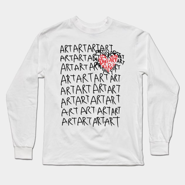 HEART ART Long Sleeve T-Shirt by MagnumOpus